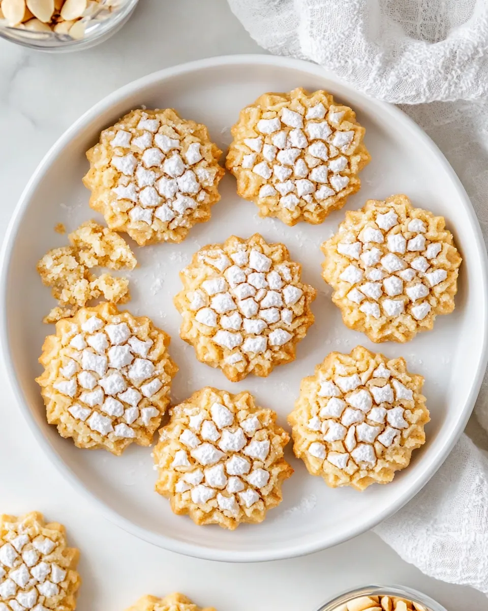 Easy Pignoli Cookies (Almond Cookies) shot