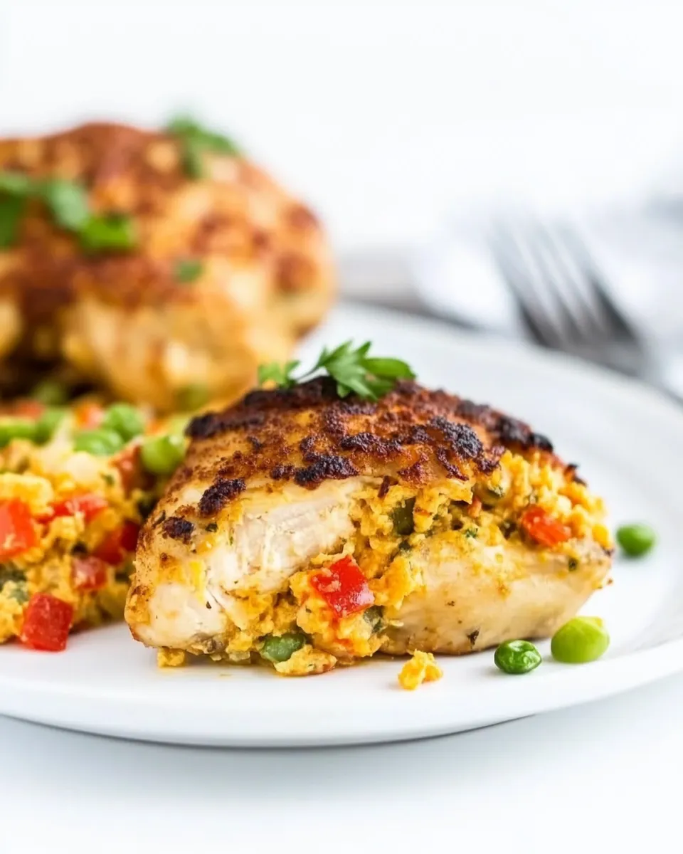 Easy Pimento Cheese Stuffed Chicken recipe photo