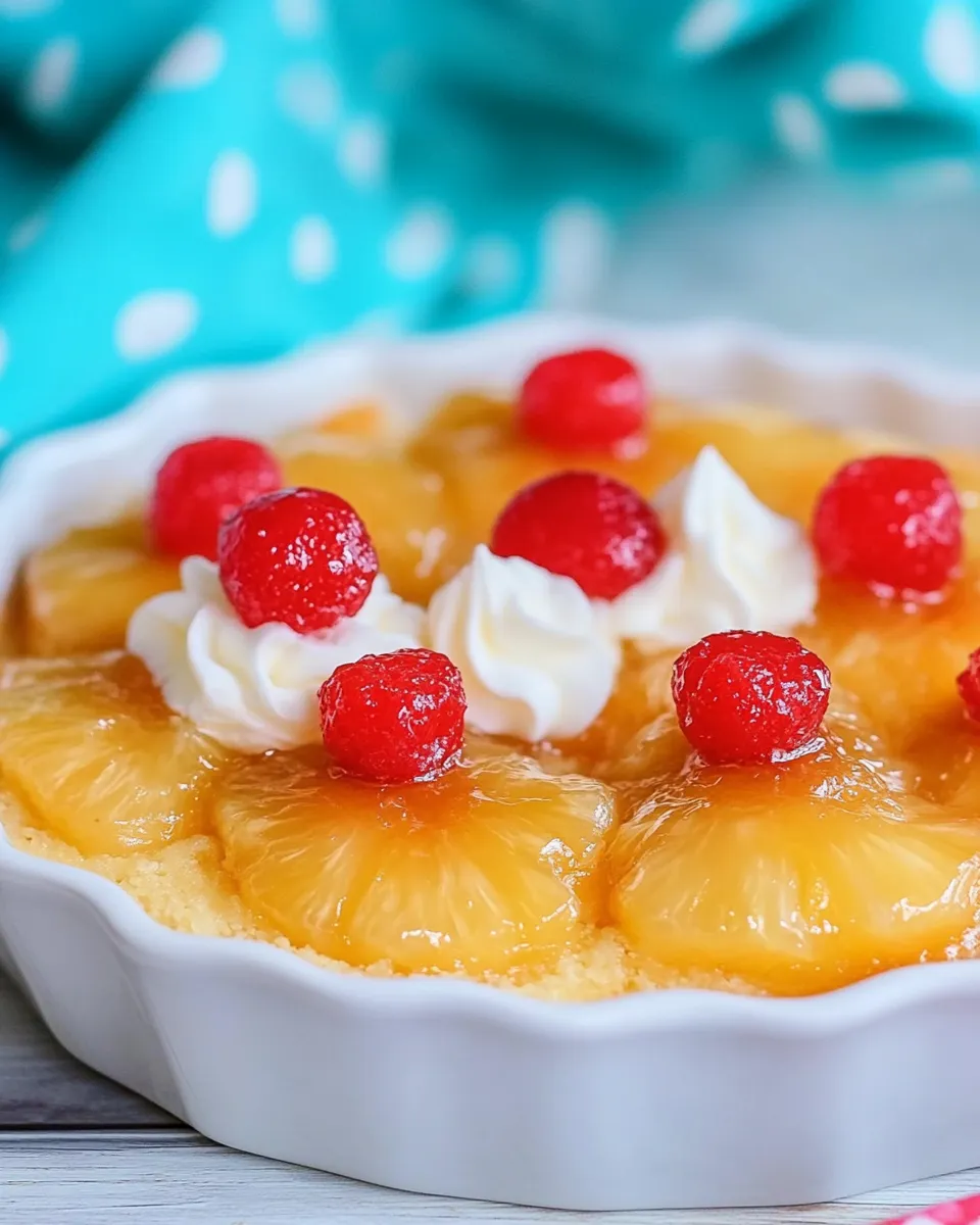 Homemade Pineapple Upside Down Cake Recipe photo