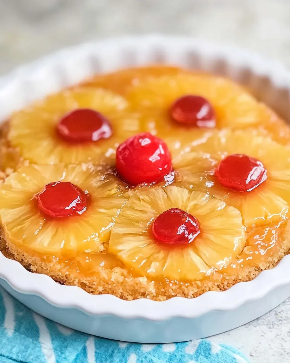 Classic Pineapple Upside Down Cake Recipe image