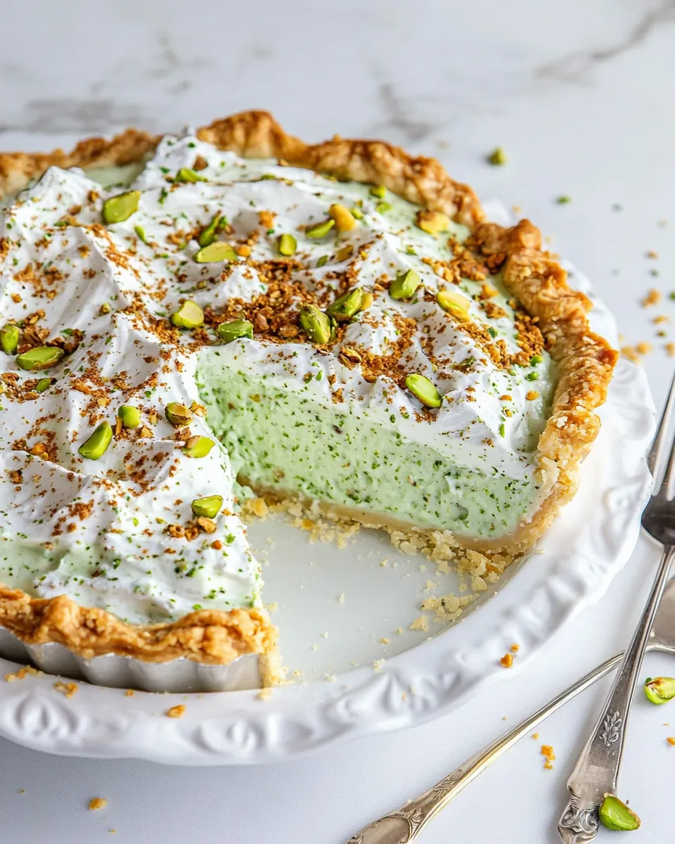 Easy Pistachio Pie (Watergate Pie) recipe photo
