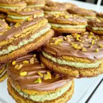 Homemade Pistachio Sandwich Cookies photo