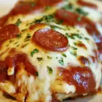Homemade Pizza Smothered Chicken photo