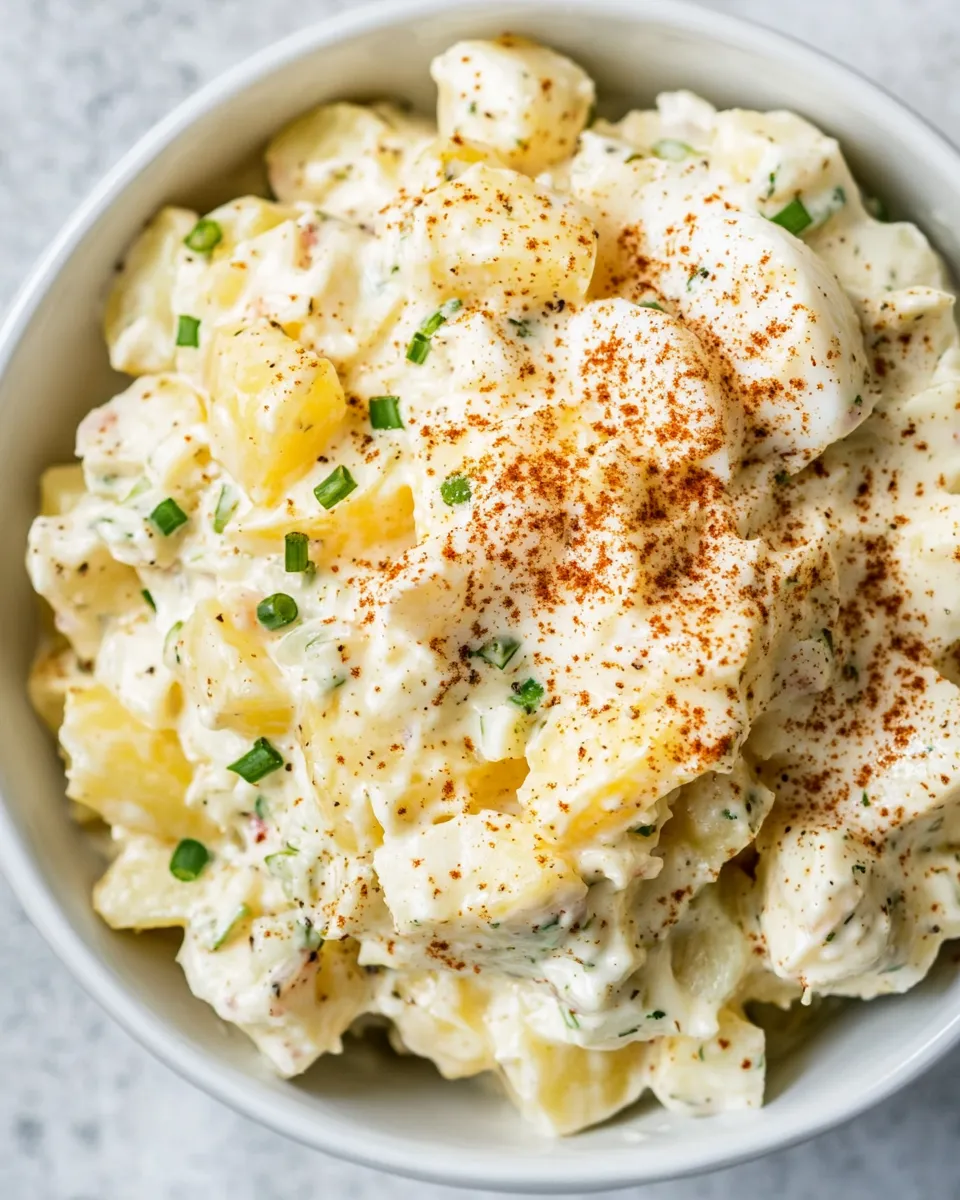 Homemade Potato Salad with Egg photo