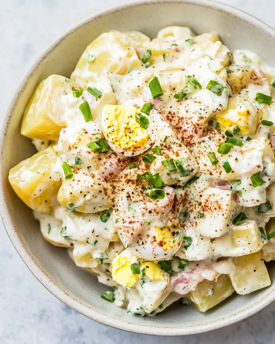 Easy Potato Salad with Egg recipe photo