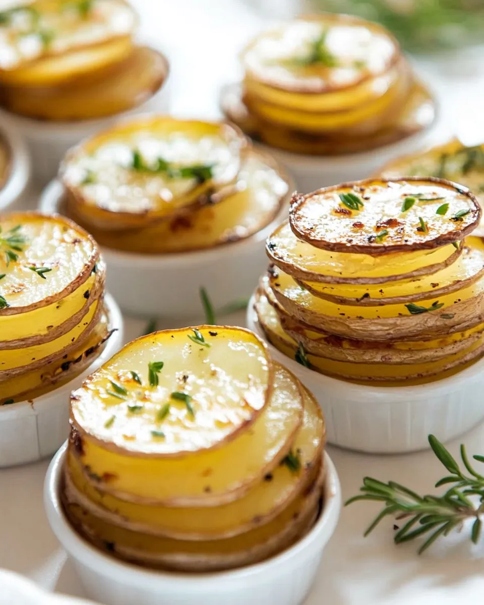 Classic Potato Stacks in Muffin Tins image