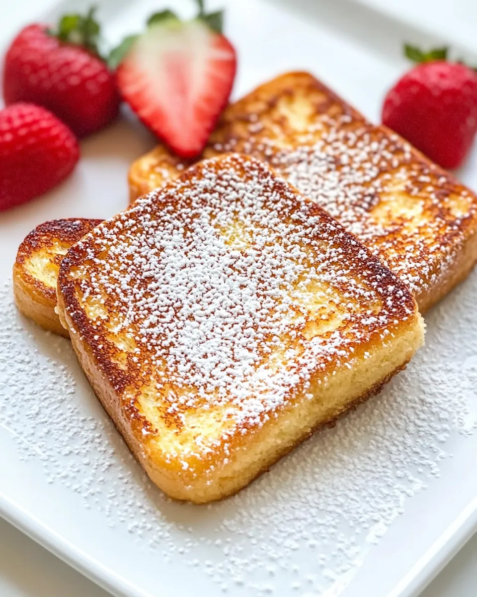 Classic Pound Cake French Toast image
