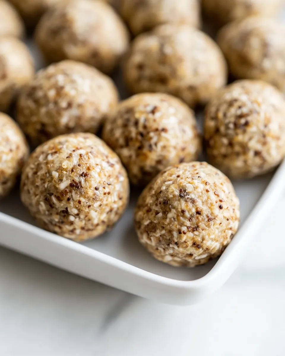 Easy Protein Balls Recipe shot