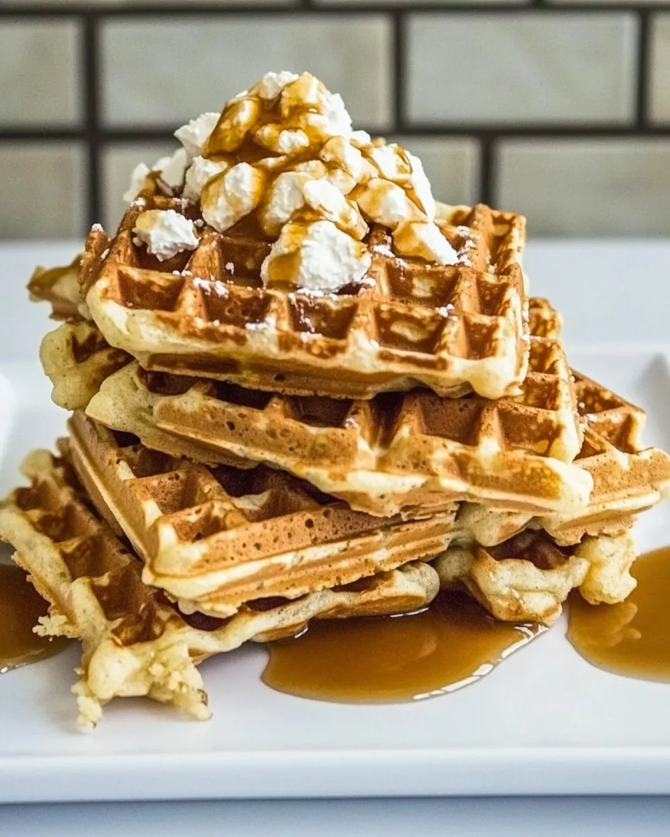 Classic Protein Paleo Waffles food shot