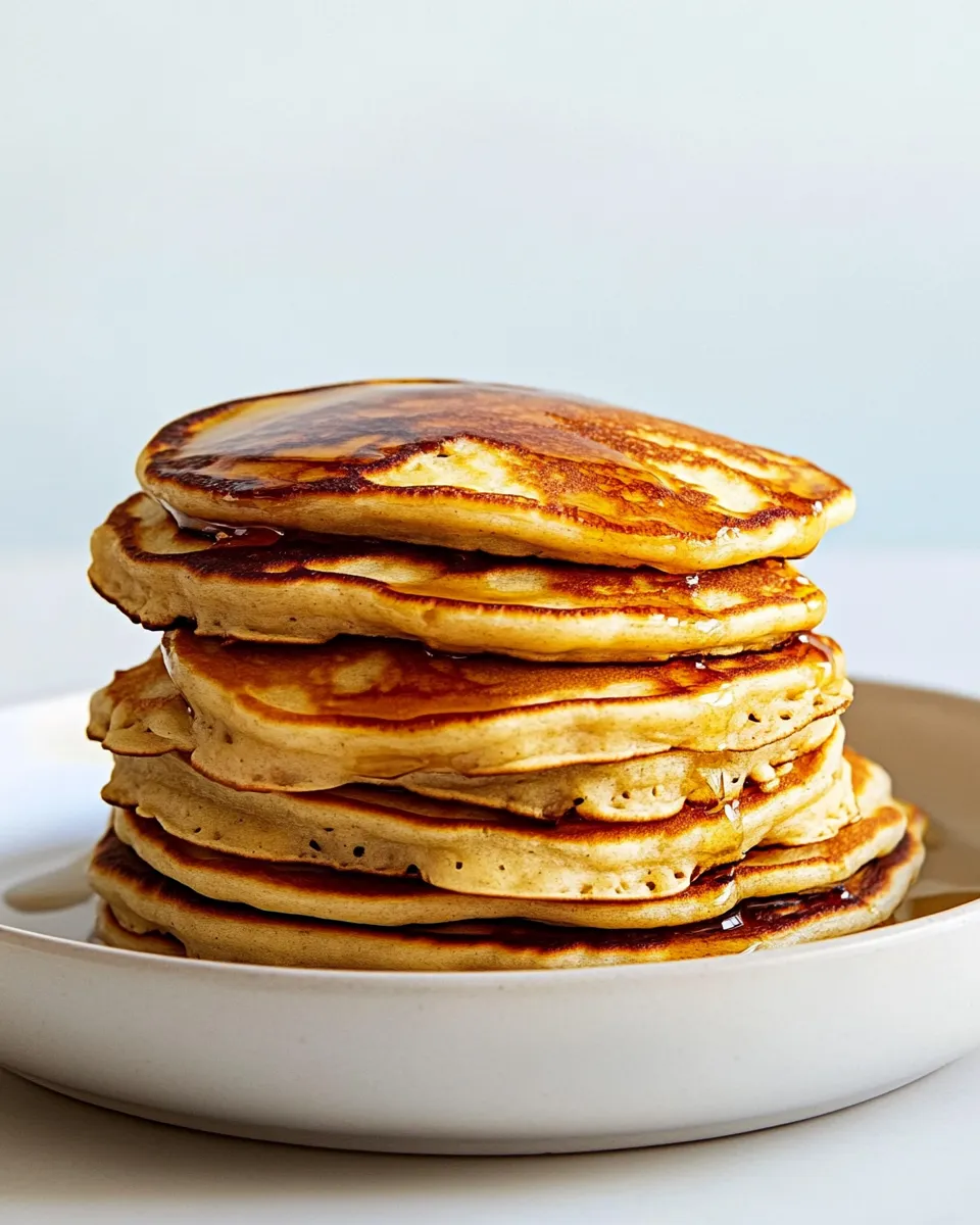 Quick Protein Pancakes shot