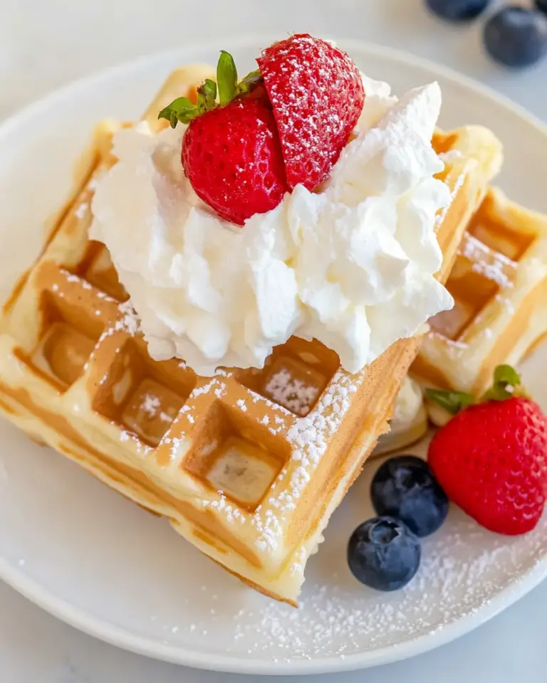 Easy Puff Pastry Waffles photo