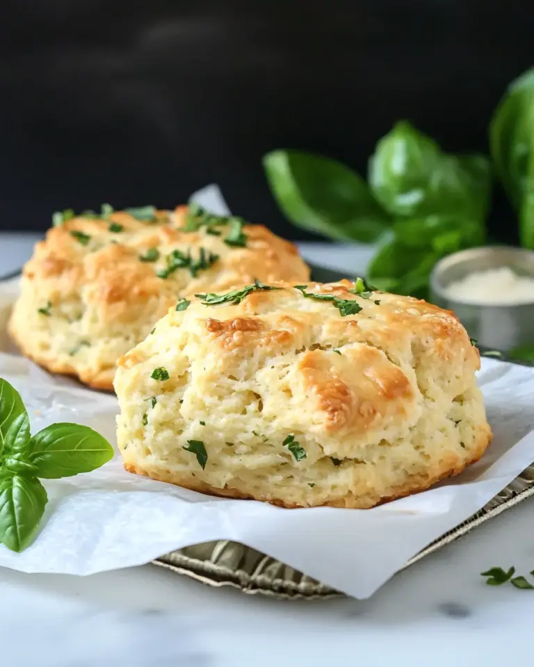 Homemade Quick Parmesan and Herb Biscuits photo