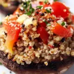 Easy Quinoa Stuffed Portobello Mushrooms photo