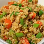 Homemade Quinoa and Vegetable Stir-Fry photo