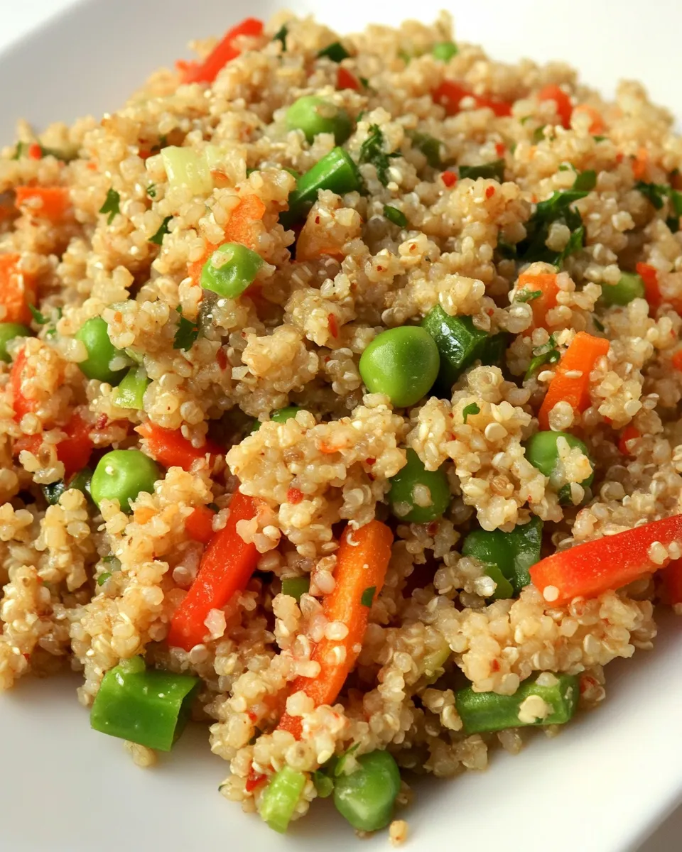 Classic Quinoa and Vegetable Stir-Fry image