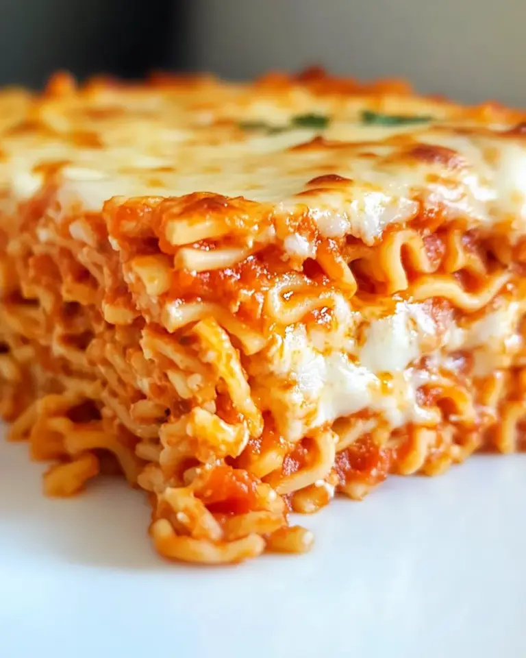 Homemade Ramen Lasagna photo