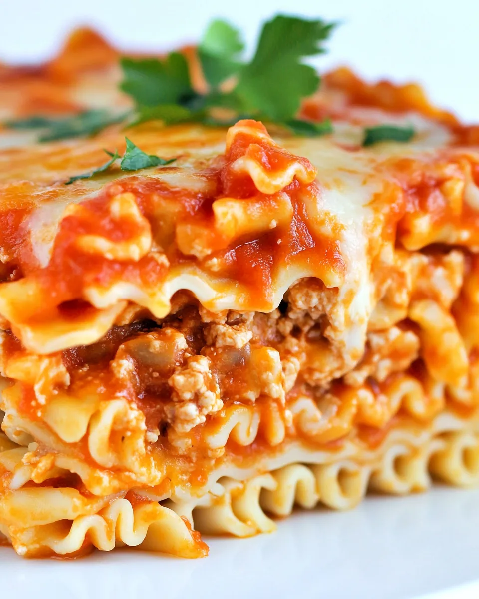 Easy Ramen Lasagna recipe photo