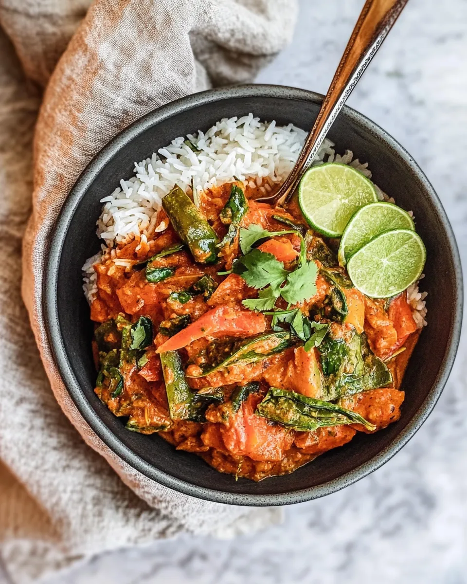 Delicious Red Curry shot