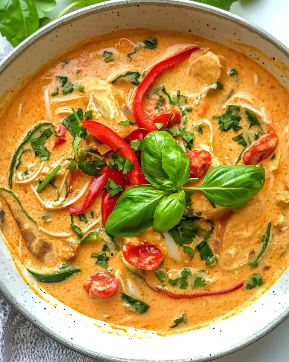 Easy Red Curry Recipe shot