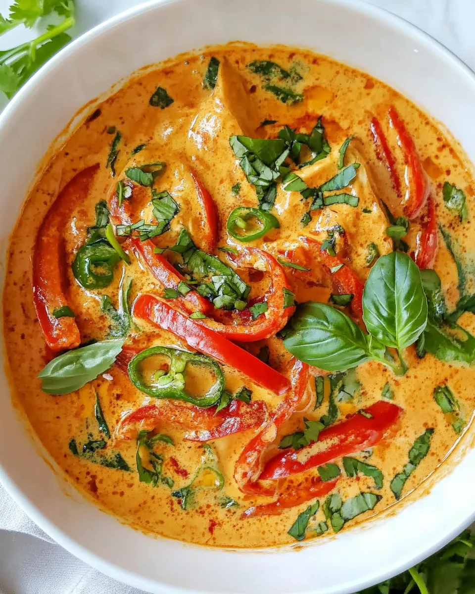 Delicious Red Curry Recipe dish photo