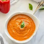 Homemade Red Pepper Coulis photo