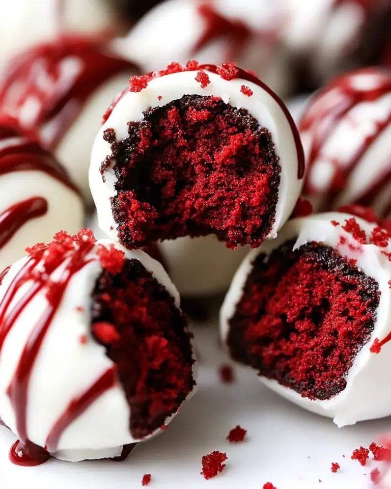 Homemade Red Velvet Cake Truffles photo