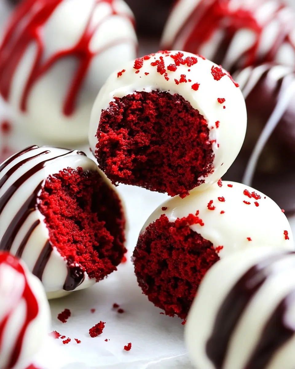 Classic Red Velvet Cake Truffles image