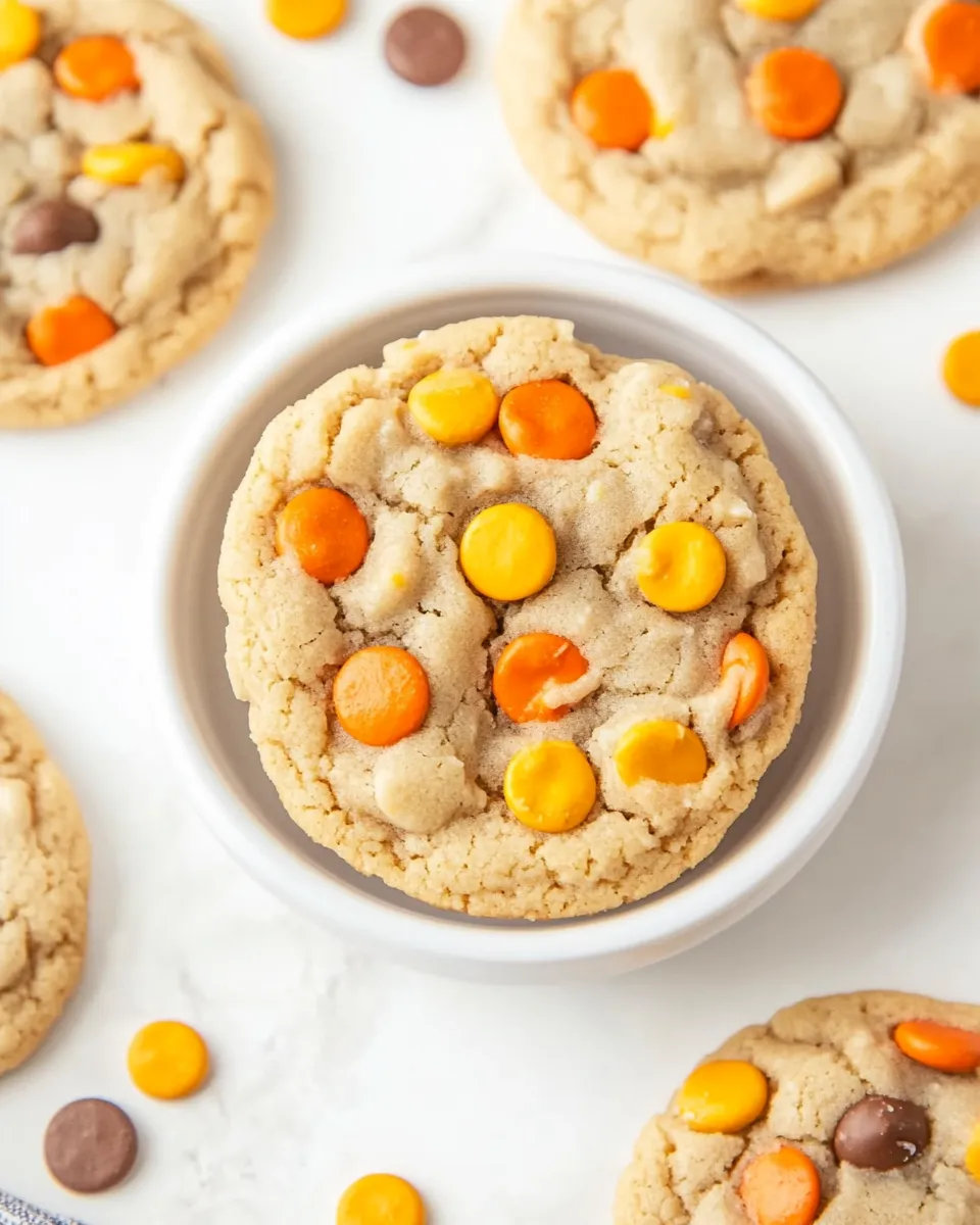Homemade Reeses Pieces Cookies photo