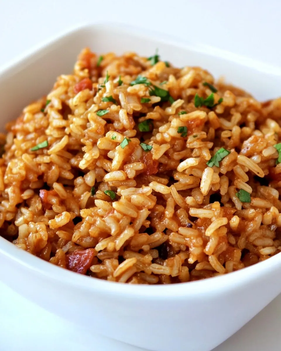 Easy Restaurant Style Mexican Rice recipe photo