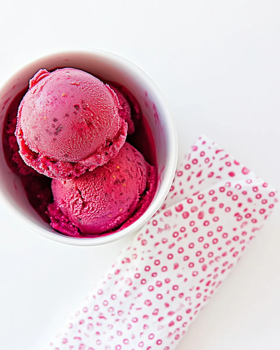 Delicious Roasted Beet Ice Cream image