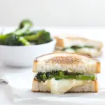Homemade Roasted Broccolini Grilled Cheese photo