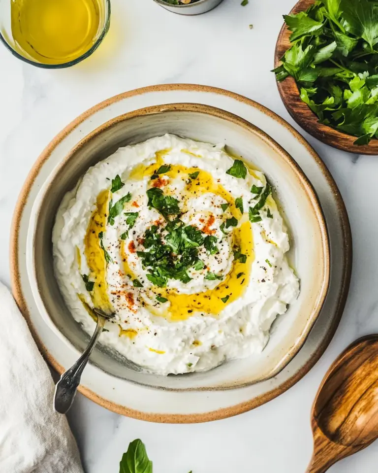 Homemade Roasted Garlic Whipped Feta photo