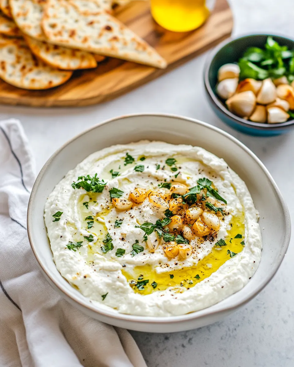 Delicious Roasted Garlic Whipped Feta image