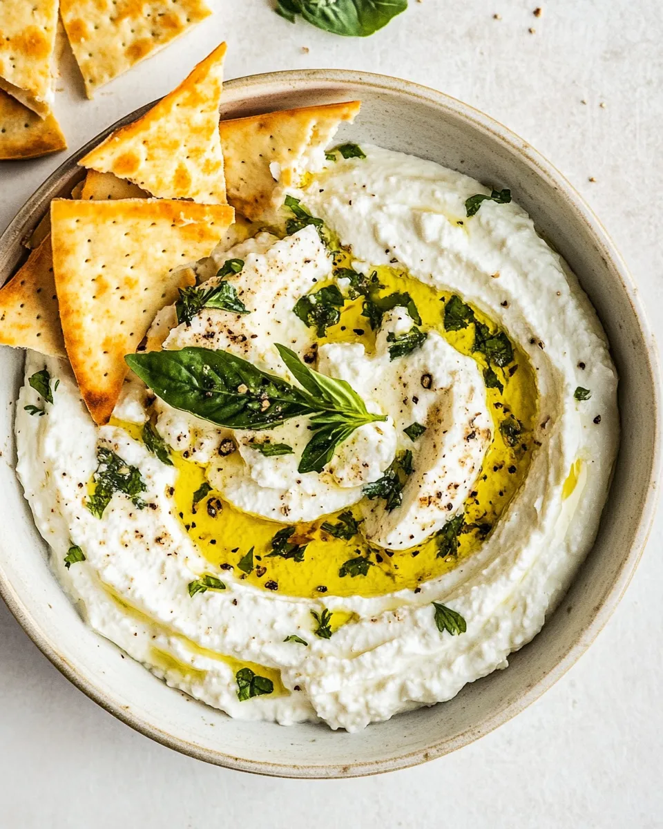 Easy Roasted Garlic Whipped Feta recipe photo