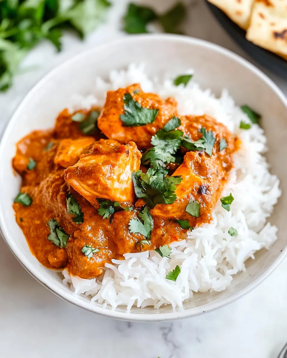 Homemade Salmon Tikka Masala photo