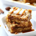 Homemade Salted Caramel Butterscotch Blondies photo