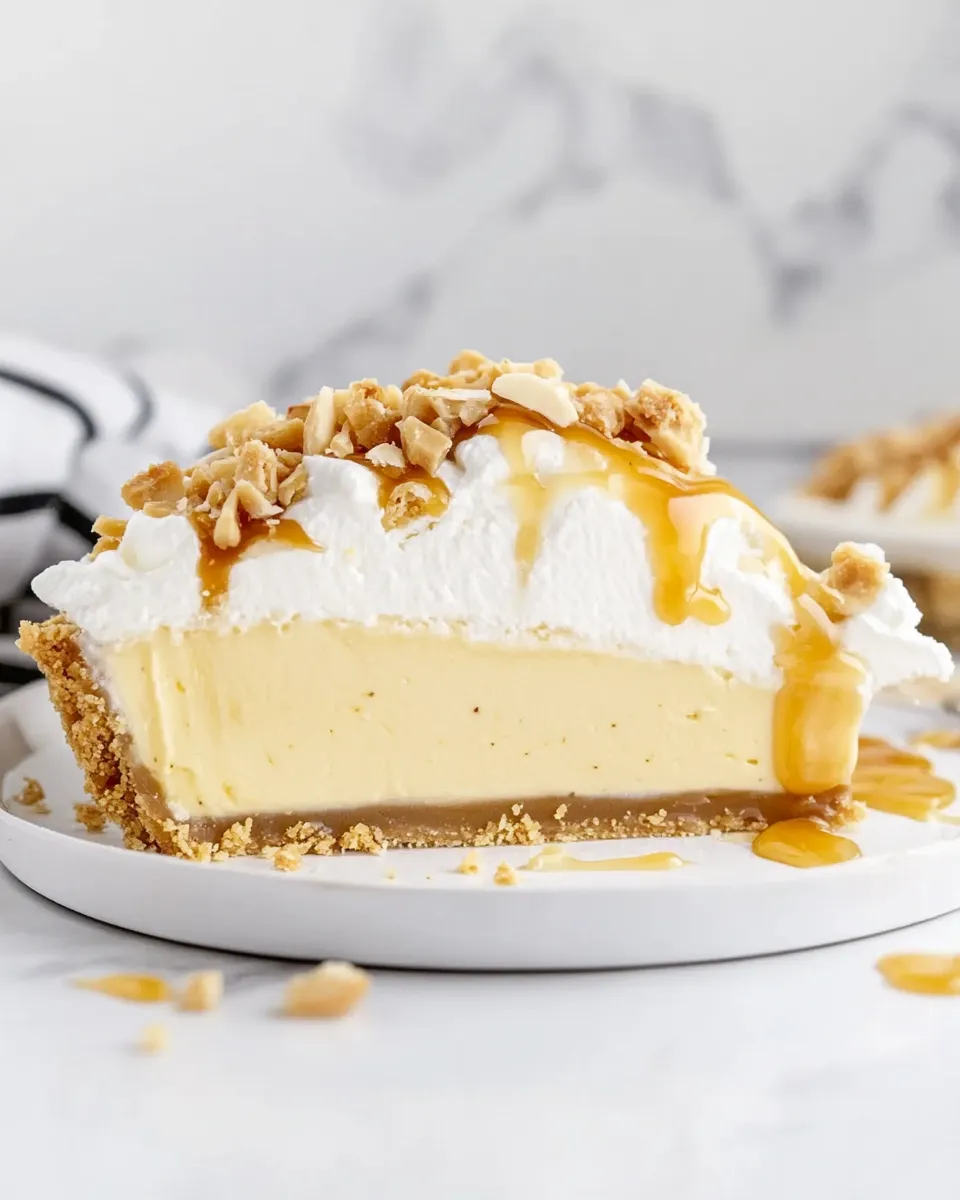 Homemade Salted Caramel Pie photo