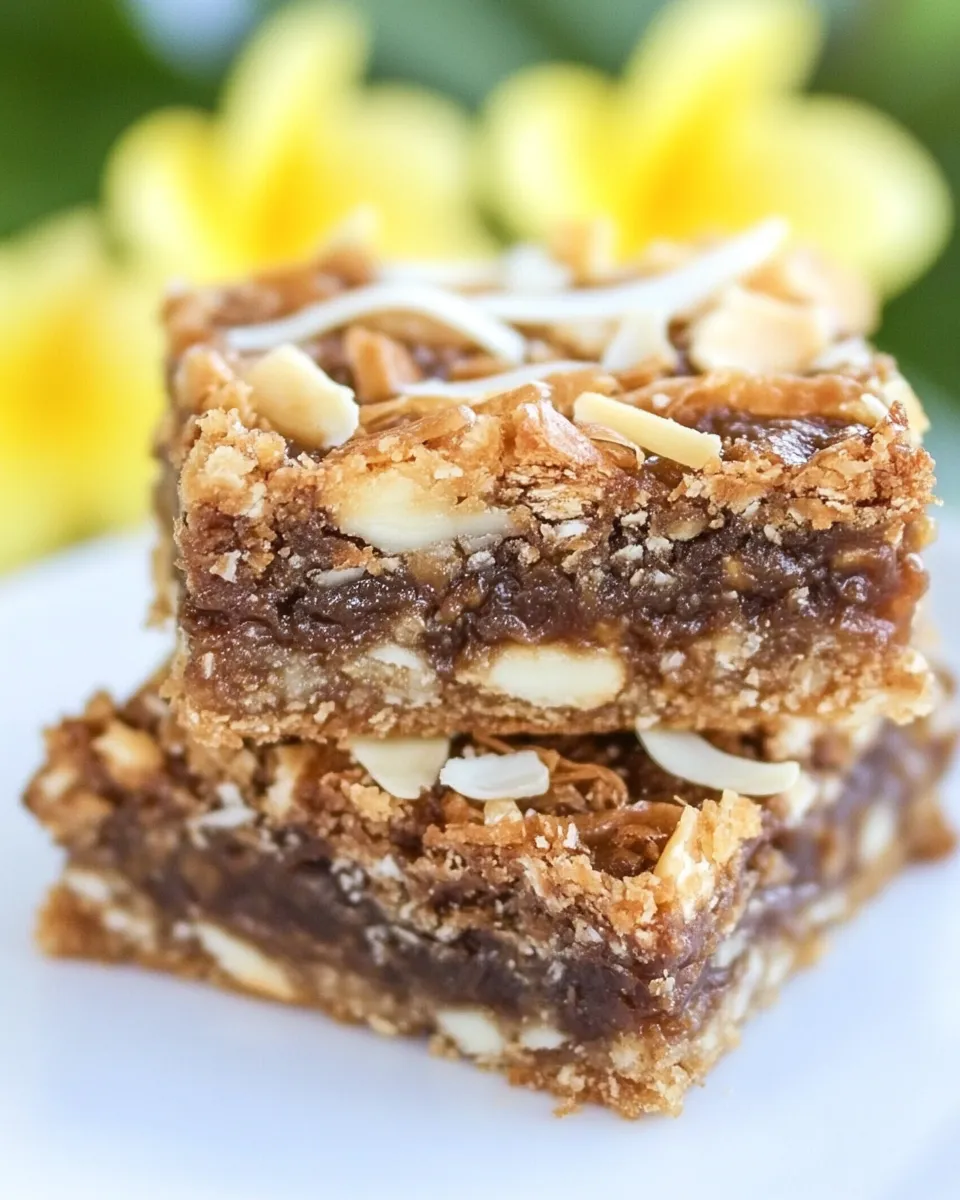 Classic Samoa Magic Bars dish photo