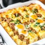 Homemade Sausage Egg Breakfast Casserole photo