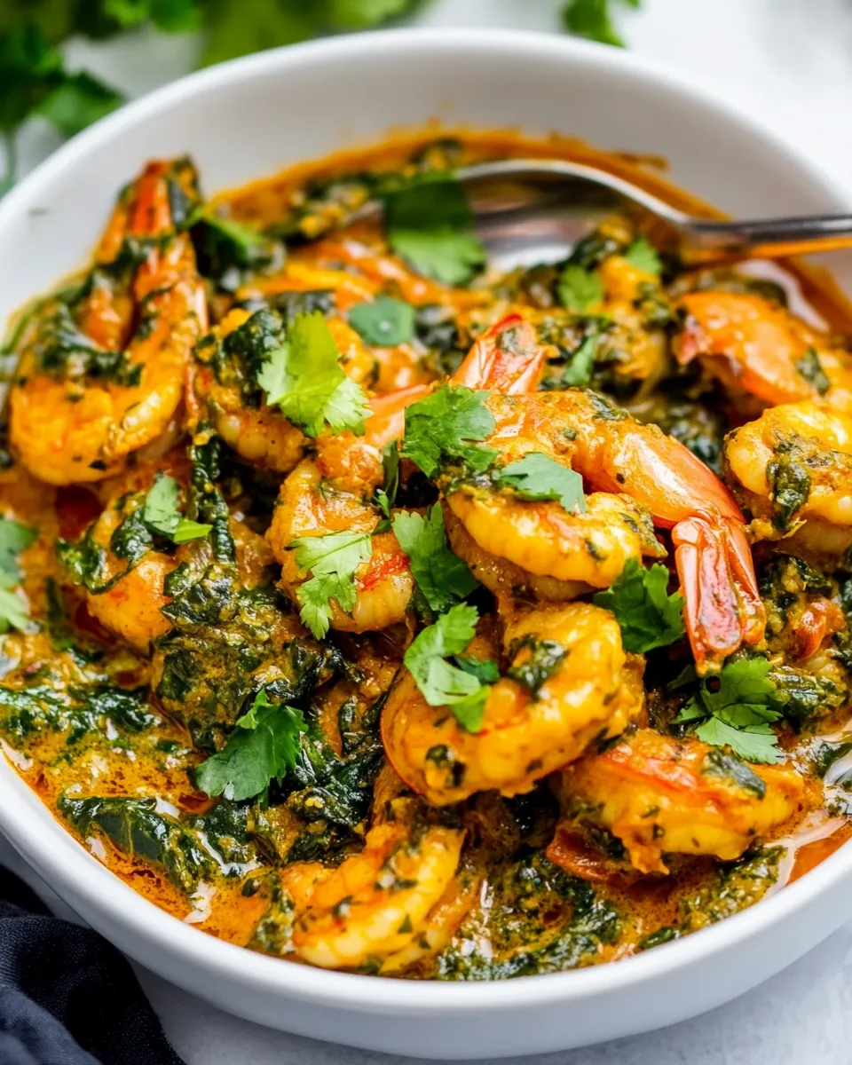 Easy Shrimp Saag photo