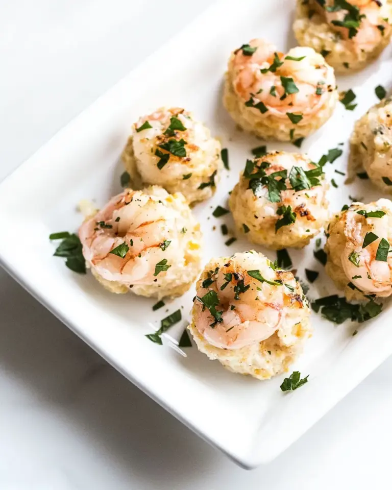 Homemade Shrimp and Grits Bites Recipe photo