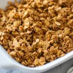 Homemade Simple Crunchy Peanut Butter Granola photo