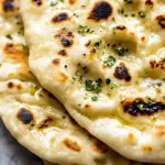 Homemade Simple Garlic Naan Recipe (Traditional Indian Bread) photo