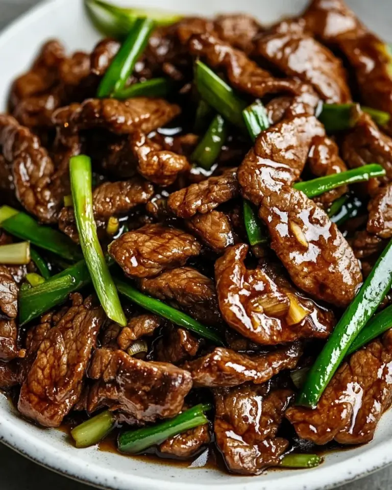 Easy Simple Mongolian Beef photo