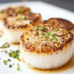 Easy Simple Pan Seared Scallops photo