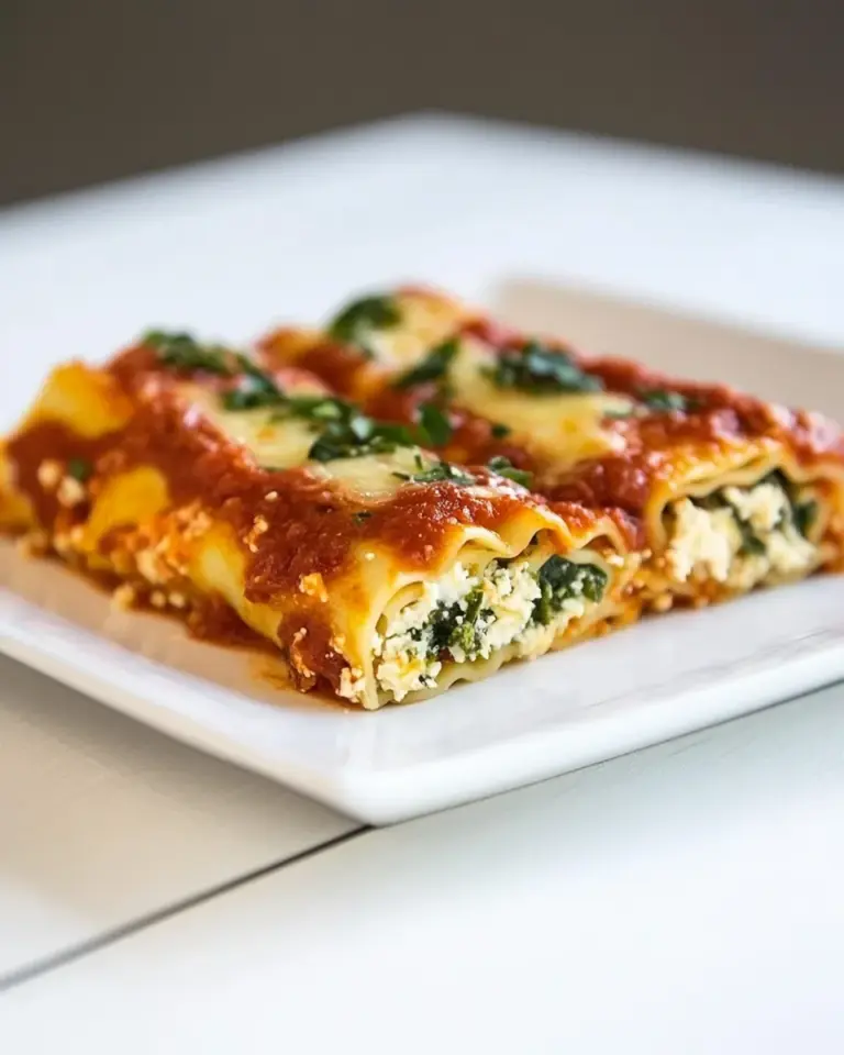 Homemade Skinny Lasagna Rolls photo
