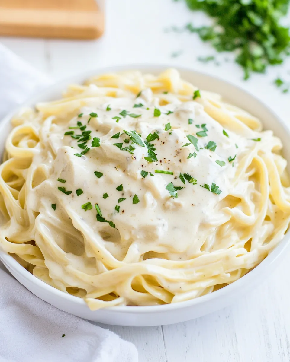 Classic Skinny Laughing Cow Alfredo Sauce image