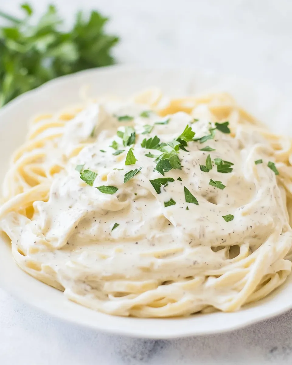 Easy Skinny Laughing Cow Alfredo Sauce recipe photo