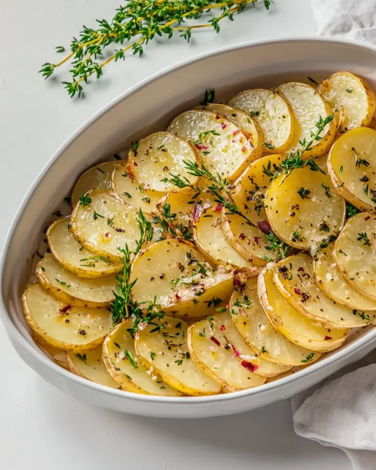 Easy Sliced Potatoes In Oven photo
