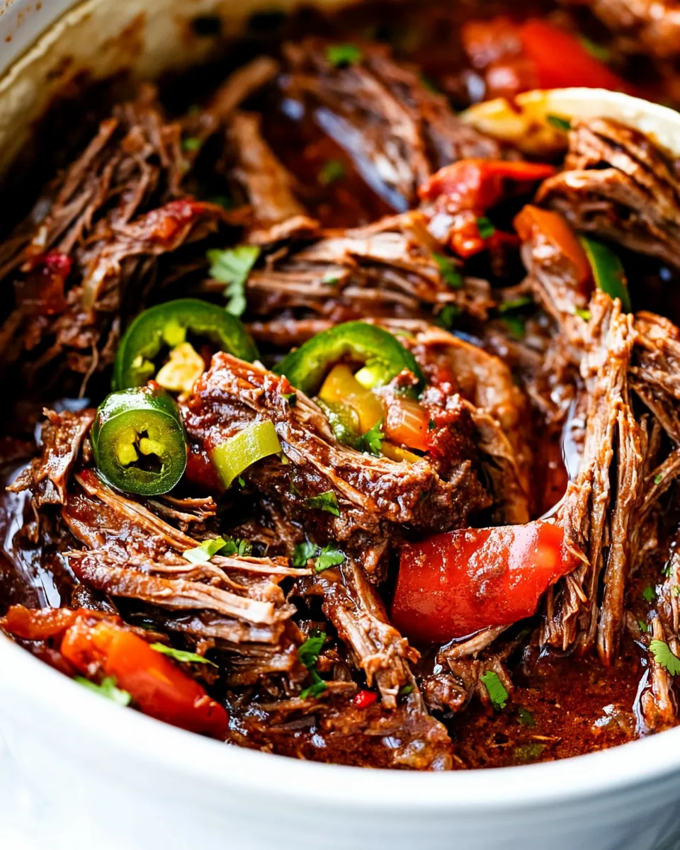 Homemade Slow Cooker Beef Carnitas Tacos photo